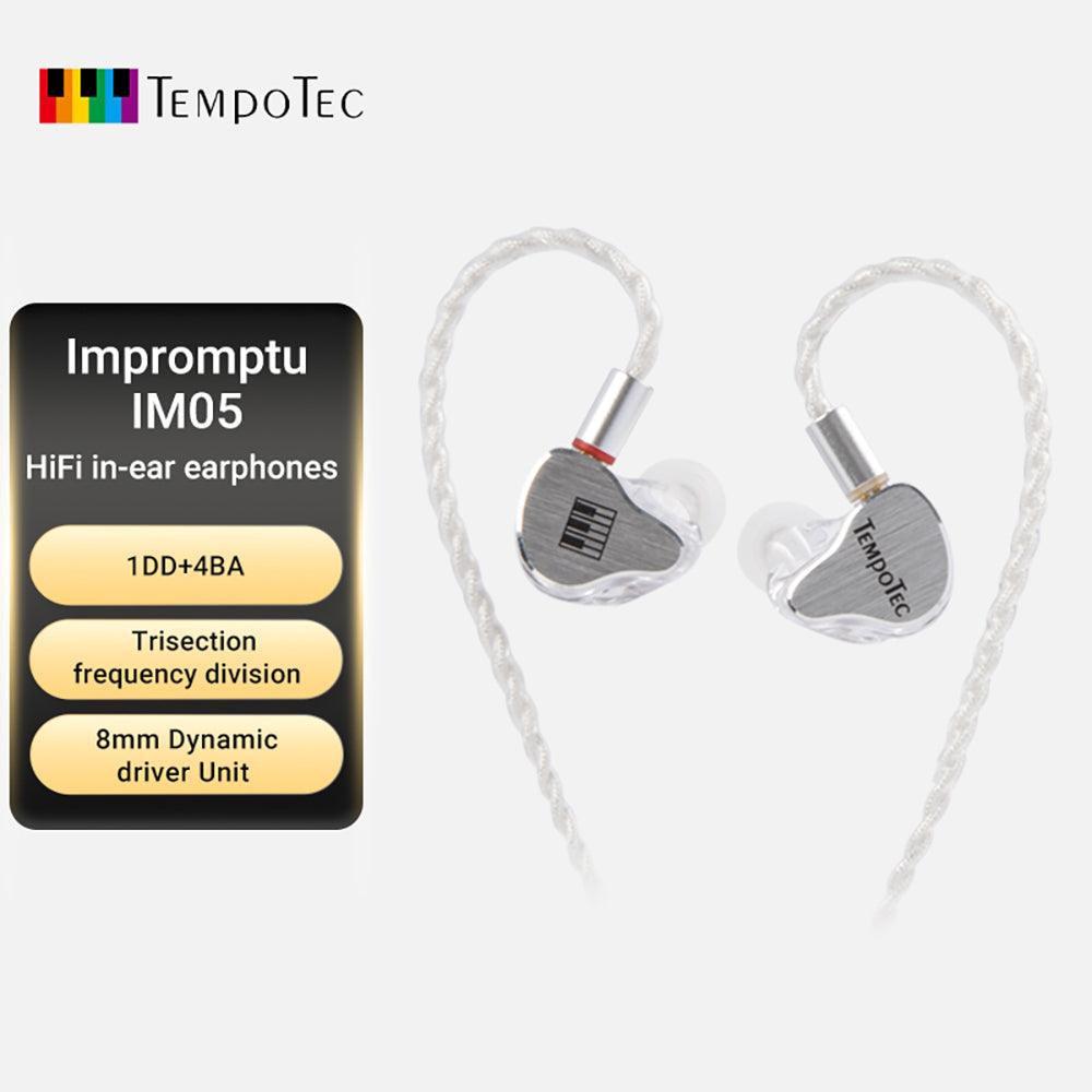 TempoTec IM05 1DD,4BA HiFi IEM Silver