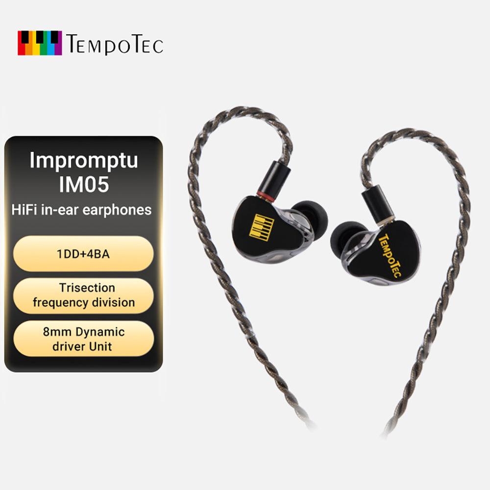 TempoTec IM05 1DD,4BA HiFi IEM Black