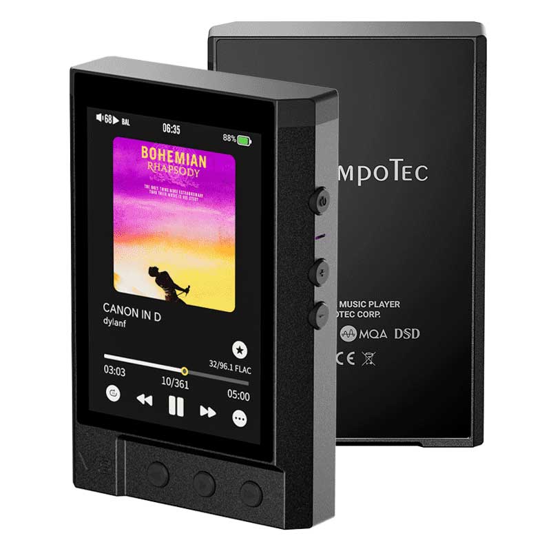 TempoTec V3 | Digital Audio Player, HiFi usic player &DAP