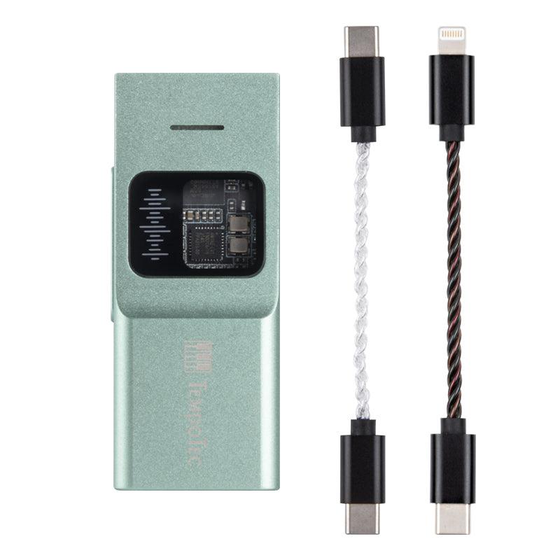 TempoTec Sonata BHD Pro Dongle DAC USB Type C, DAC USB C, amplificateur de casque 4,4 mm et 3,5 mm, PCM384 kHz, DSD256, MQA8X, Tidal pour iPhone, Android, Mac OS et Win TempoTec Sonata BHD Pro Dongle DAC USB Type C, DAC USB C, amplificateur de casque 4,4 mm et 3,5 mm, PCM384 kHz, DSD256, MQA8X, Tidal pour iPhone, Android, Mac OS et Win